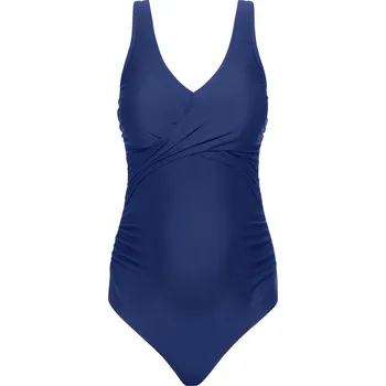 Dámské plavky Dámské jednodílné plavky modré Bellybutton Maternity, vel. L