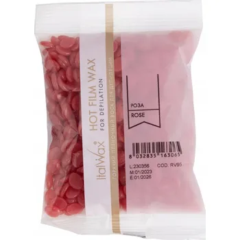 Italwax perličky dropsy vosk na depilaci Rose 100g