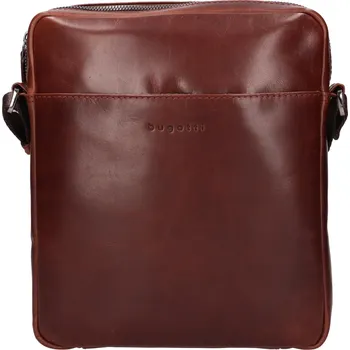 Pánská aktovka Pánská kožená taška přes rameno Bugatti Otiss - hnědá