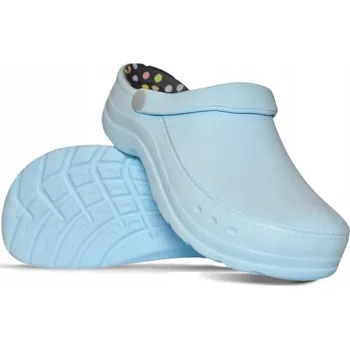 Pracovní obuv PANTOFLE CROCS PĚNOVÉ CLOG EVA COMO BLUE SVĚTLE MODRÉ 40