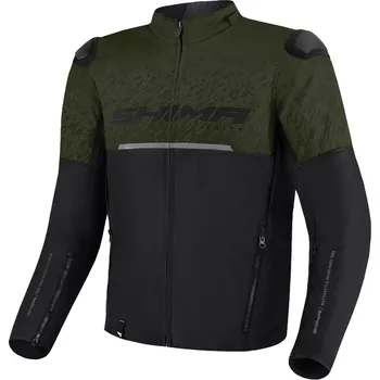 Sport Bunda na motorku Shima Drift khaki-černá XL