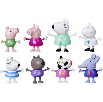 Figurka ORIGINÁLNÍ FIGURKY prasátko Pepa PEPPA 8 KS
