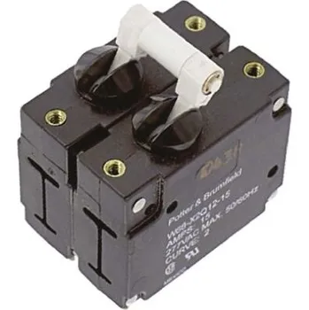 Tepelná pojistka 15A 2pólový W68 TE Connectivity 277V ac