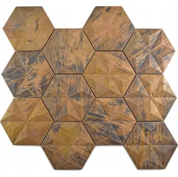 Obraz Mozaika WzorcowniaStudio 26,5 x 30,5 cm, odstíny růžové