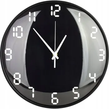 Hodiny Nástěnné hodiny Mondex černé 4 cm