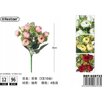 umělá květina Rest.aer - Kobliha 5 čajových větviček 30 cm