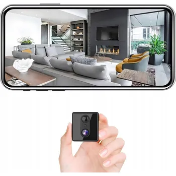 MINI BEZDRÁTOVÁ ŠPIÓNÍ KAMERA 1080P WIFI SKRYTÁ PŘENOSNÁ
