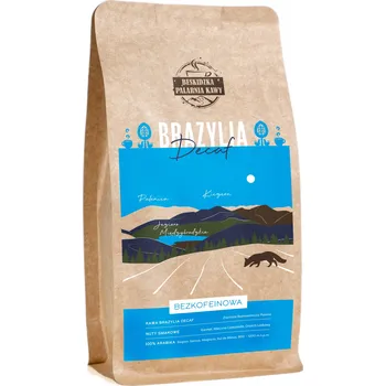 Káva ČERSTVĚ PRAŽENÁ MLETÁ KÁVA BRAZÍLIE BEZ KOFEINU DECAF 250G 100% ARABICA