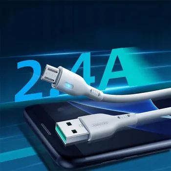 Datový kabel Kabel Joyroom USB - microUSB typ B 2 m bílý
