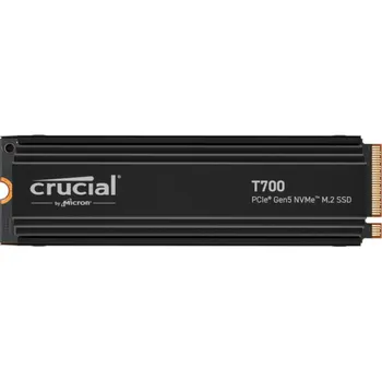 Ukládání dat Crucial T700 with heatsink 1TB PCIe Gen5 NVMe M.2 SSD