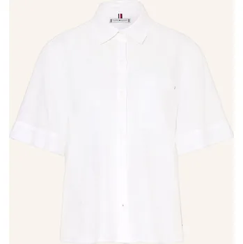 Tommy Hilfiger Dámská Lněná Košile, bílá, 40