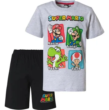Chlapecké pyžamo fashion UK Letní pyžamo super mario Velikost: 6