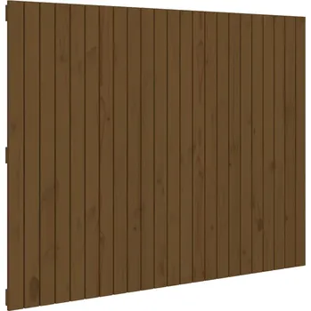 Ložnice Čelo postele, medově hnědá, 146,5 x 3 x 110 cm, borovicové dřevo