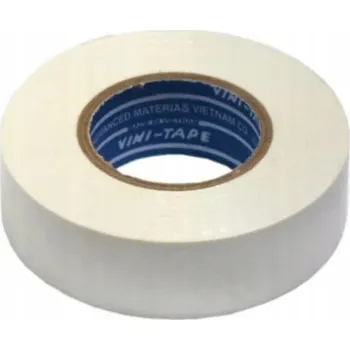 Lepicí páska IZOLAČNÍ PÁSKA VINI TAPE PVC 234W 19mm 20m BÍLÁ
