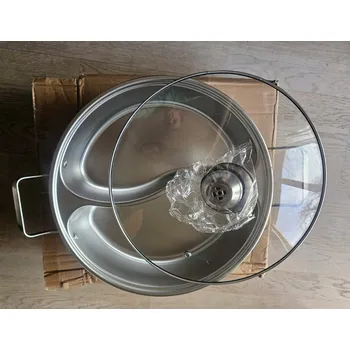 Hrnec Čínský Hrnec horký hrnec, dělený průměr 32 cm Nerezová Ocel