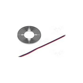 elektrický kabel Vodič plochý kabel licna Cu 4x0,22mm2 PVC 150V 50m