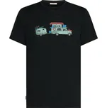 Pánské triko Icebreaker Men Merino 150 Tech Lite SS Tee Transportage Velikost: XL / Barva: černá
