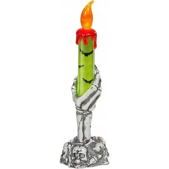 Svícen Svíčka ruka plastová Widmann 20 cm