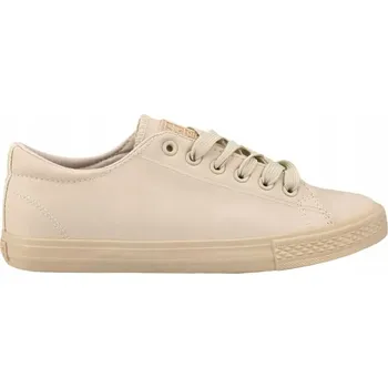 Dámské tenisky Dámské tenisky lehké polobotky šněrovací 1500 béžové vel. 37