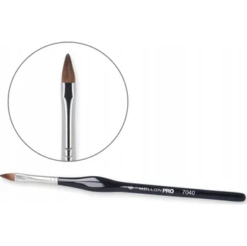Kosmetický štětec Profesionální štětec pro aplikaci akrylu a gelu 7040 - Délka / šířka