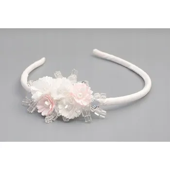 Čelenka Čelenka do vlasů pro dívku na vlasy společenská čelenka k prvnímu svatému přijímání OW7923