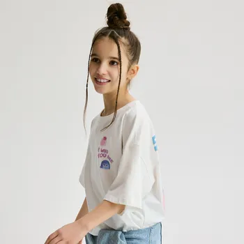 Reserved - Tričko s potiskem Inside Out - krémová - 054HU-01X - 054HU-01X-146