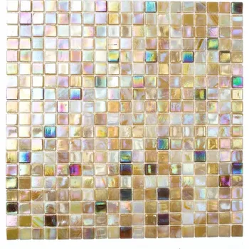 Obklad Mozaika WzorcowniaStudio 31,7 x 31,7 cm v odstínech hnědé a béžové