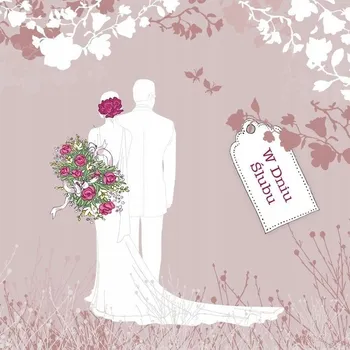 Obraz Karnet Swarovski čtverec CL3408 Ke svatbě - Pár