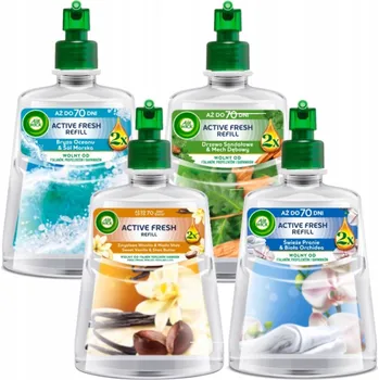 Osvěžovač vzduchu AIR WICK ACTIVE FRESH MIX SADA NÁPLNÍ DO OSVĚŽOVAČE VZDUCHU 4X 228 ML