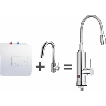 Bojler Ohřívač vody Hogart SC30H26X, stříbrný