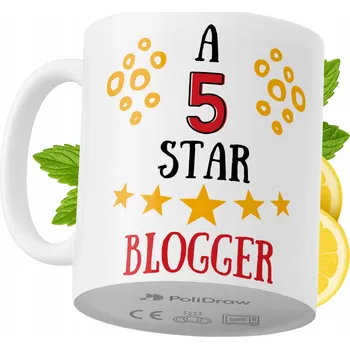 Hrnek Polidraw Hrnek Polidraw Blogger keramika 330 ml