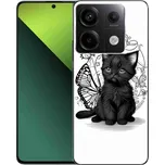 Gelový kryt mmCase na Xiaomi Redmi Note 13 Pro 5G/Poco X6 5G - černé kotě