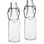 Skleněné lahve s klipovým uzávěrem 290 ml sada 2 ks
