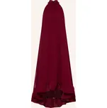 Apart Dámské Večerní Šaty S Volány, tmavě červená, 44