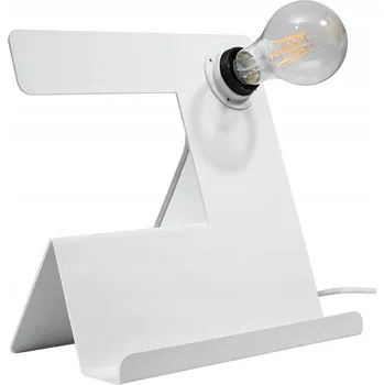 Lampička Stolní lampička Homcom béžová, výkon až 60 W