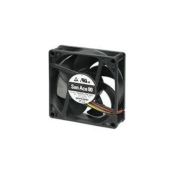 Měnič napětí Axiální ventilátor dc 80 x 80 x 25mm 124m³/h 6.72W 24 V DC řada 9GA