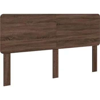 Čelo postele s čelo Hnědý dub 200 cm Kompozitní dřevo