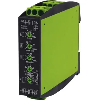 Relé Monitorovací relé proudu s napájecím napětím 12 → 400 V AC, 24 V DC a DPDT kontakty