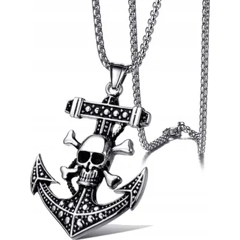 Náhrdelník Náhrdelník Stříbrný Ocel Řetízek RŮŽE KVĚT 322