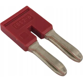 Propojovací můstek 2-pólový pro svorkovnice a rychlospojky