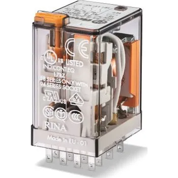 Relé Relé 4PDT zásuvné 110V ac 55