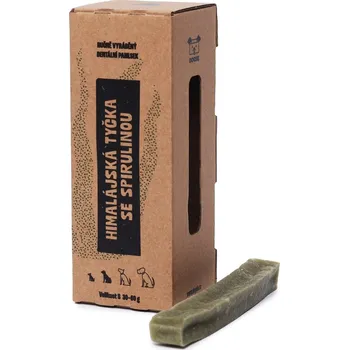 Volný čas Dogsie Himalájská tyčka se spirulinou – přírodní žvýkací specialita pro psy Velikost: S