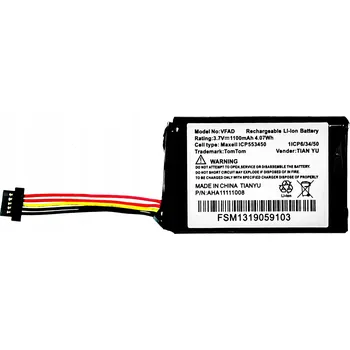 Akumulátor GPS TomTom AHA11111008