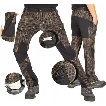 Pánské kalhoty Pánské TREKINGOVÉ kalhoty TURISTICKÉ trekingové taktické 44 L FIRI