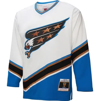 Mitchell & Ness Pánský dres Alexander Ovechkin Washington Capitals 2005 NHL White Jersey Velikost: L