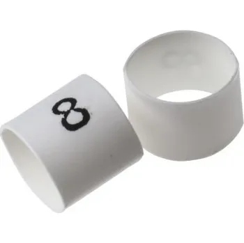 Switch Označovač kabelu, řada: TRSA barva Bílá TE Connectivity 6 mm TRSA-1019/E/1-KIT-NO.2 B, plus , 0 až 9, C, Uzemnění, A