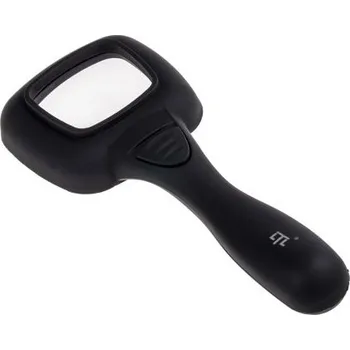 Lupa Ruční lupa, poměr zvětšení: 4 osvětlená RS PRO