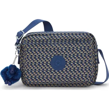 Kabelka Crossbody kabelka Kipling ABANU M PRT AC Blue on Wire
