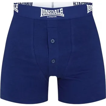 Sada pánského spodního prádla Lonsdale boxerky tmavě modré JEDEN KUS Barva: Modrá, Velikost: 2XL