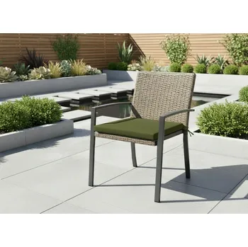 Podsedák Zahradní podsedák na židli GARDEN color 18 zelená 40x40x4 cm Mybesthome